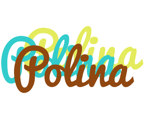 Polina cupcake logo