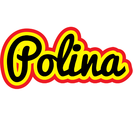 Polina flaming logo