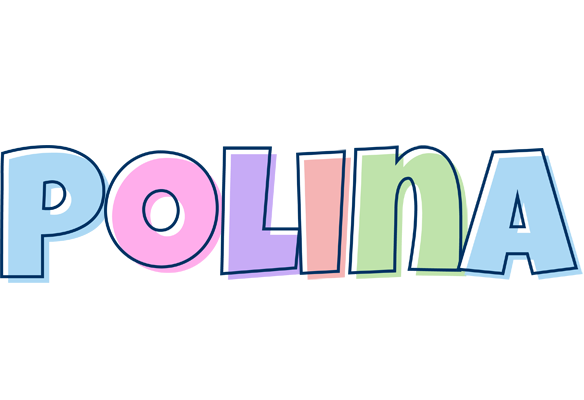 Polina pastel logo