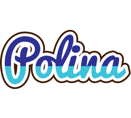 Polina raining logo