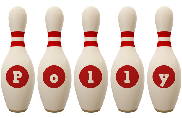 Polly bowling-pin logo