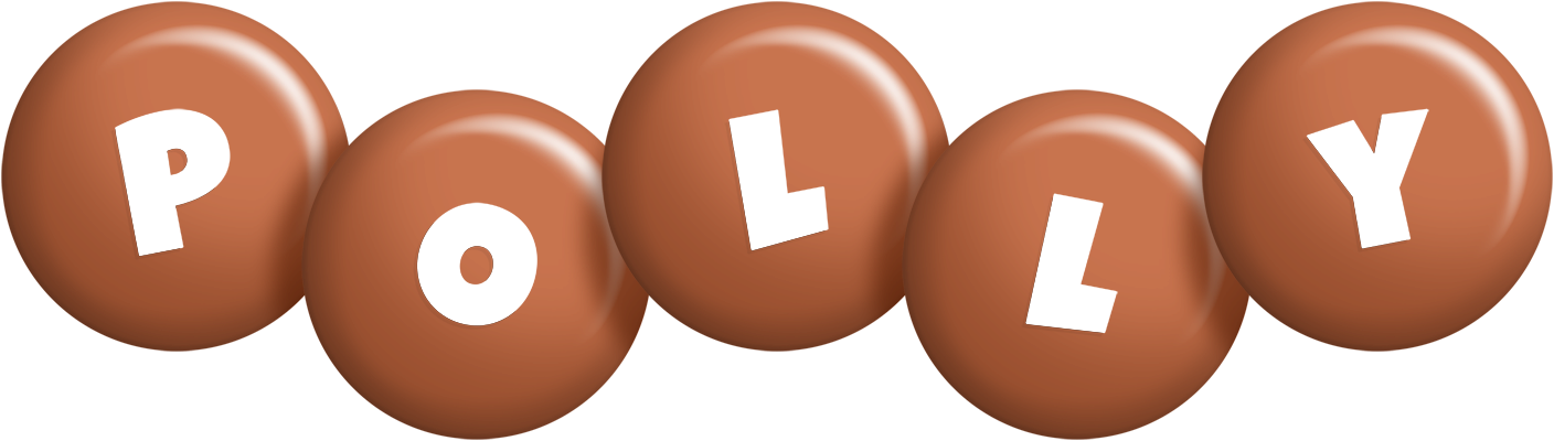 Polly candy-brown logo