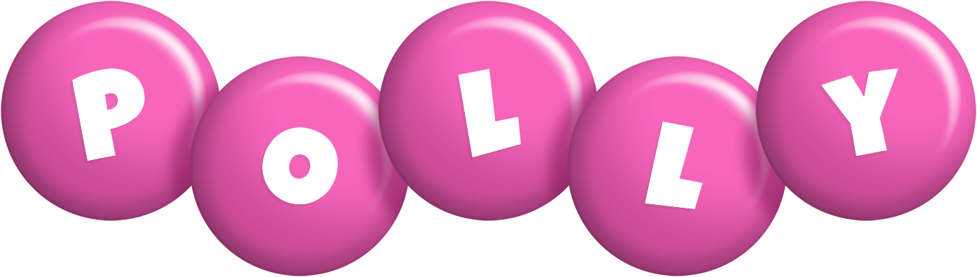 Polly candy-pink logo