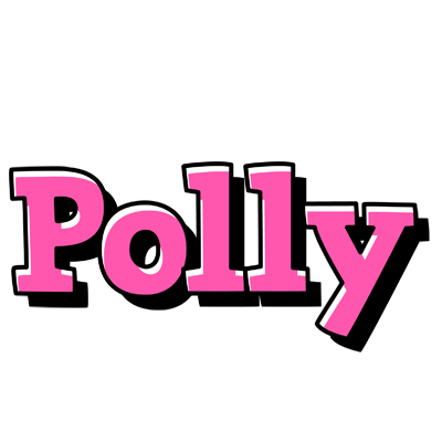 Polly girlish logo