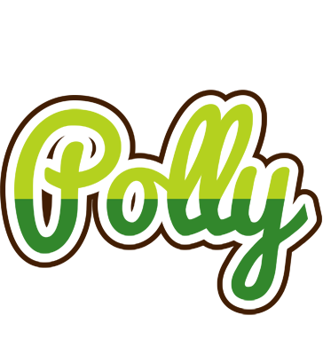 Polly golfing logo