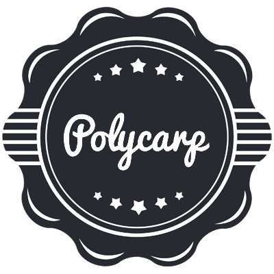 Polycarp badge logo
