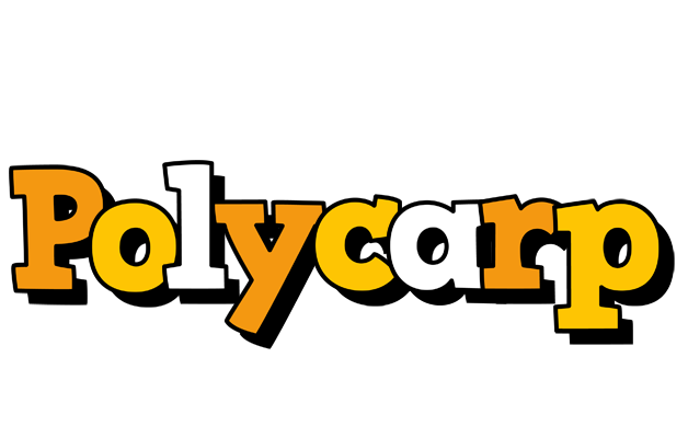 Polycarp cartoon logo