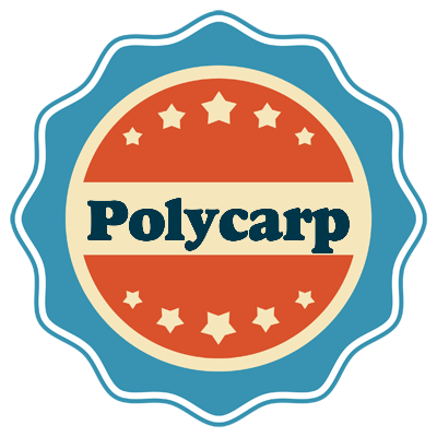 Polycarp labels logo