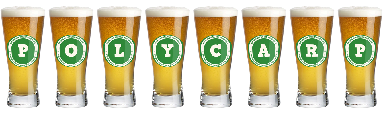 Polycarp lager logo