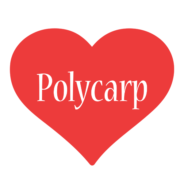 Polycarp love logo