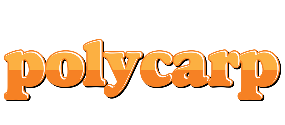 Polycarp orange logo