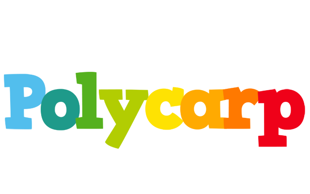 Polycarp rainbows logo