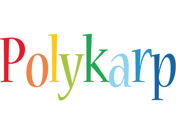 Polykarp birthday logo
