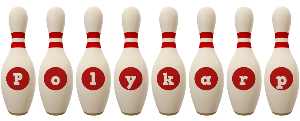 Polykarp bowling-pin logo