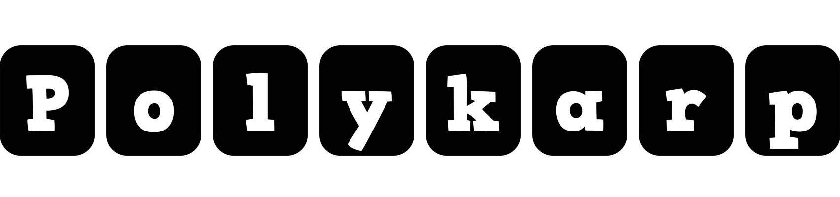 Polykarp box logo