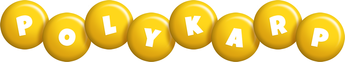 Polykarp candy-yellow logo