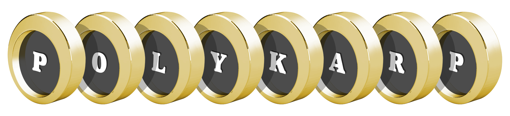 Polykarp gold logo