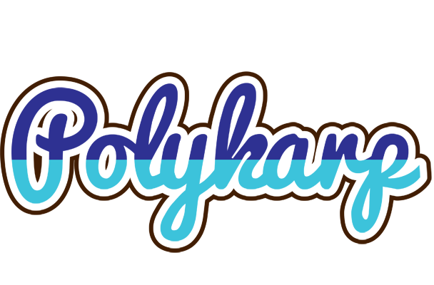 Polykarp raining logo