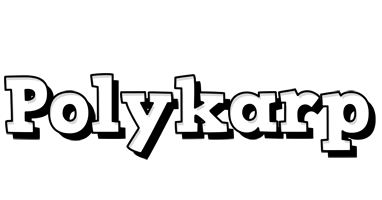 Polykarp snowing logo