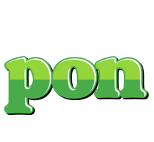 Pon apple logo