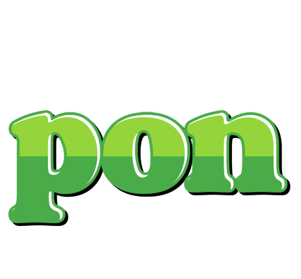 Pon apple logo