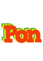 Pon bbq logo