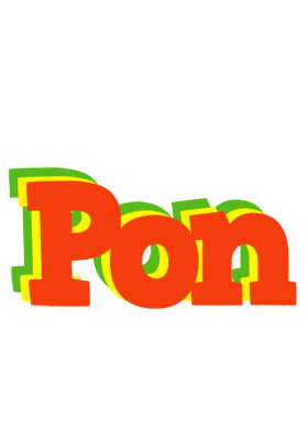 Pon bbq logo