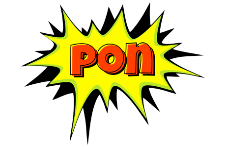 Pon bigfoot logo