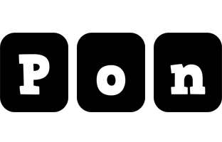 Pon box logo