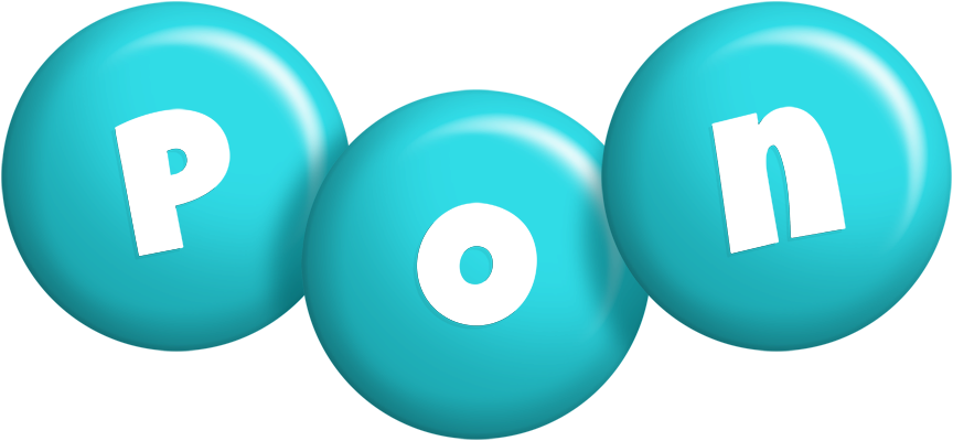 Pon candy-azur logo