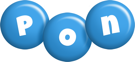 Pon candy-blue logo