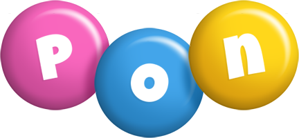 Pon candy logo