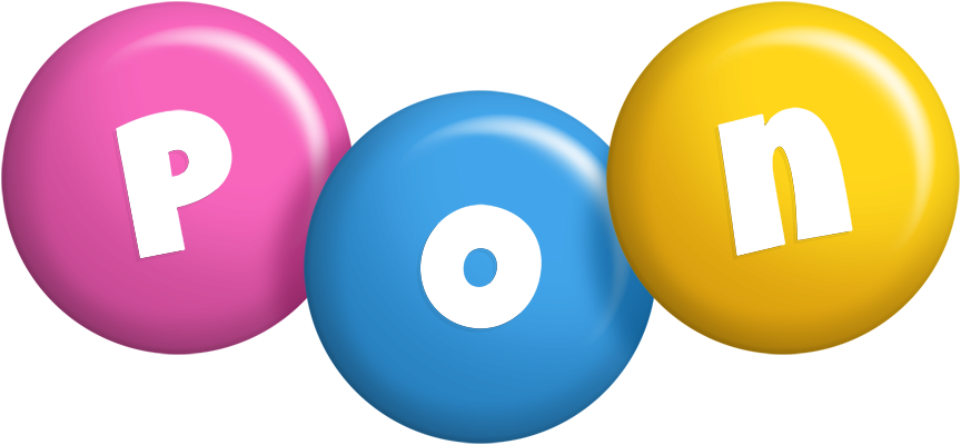 Pon candy logo