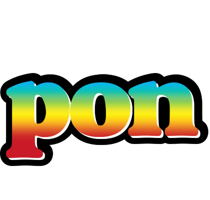Pon color logo