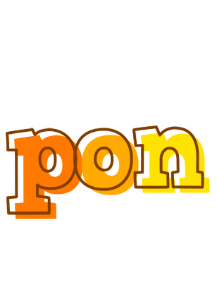 Pon desert logo