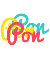 Pon disco logo