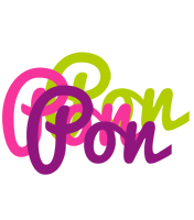 Pon flowers logo