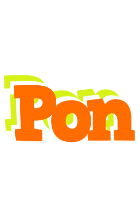 Pon healthy logo