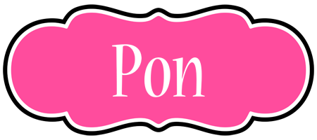 Pon invitation logo