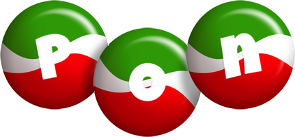 Pon italy logo