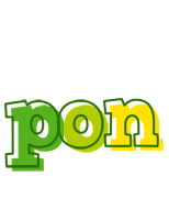 Pon juice logo