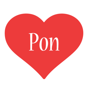 Pon love logo