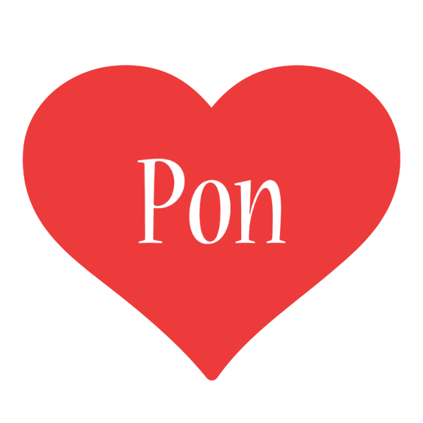 Pon love logo