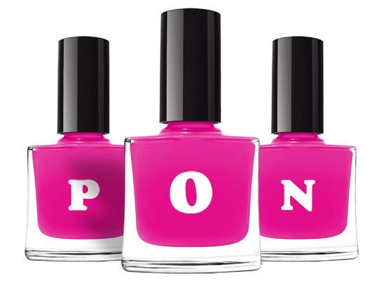 Pon nails logo