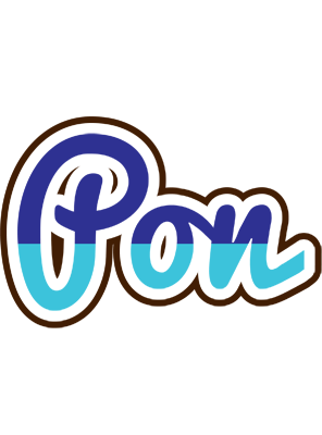 Pon raining logo