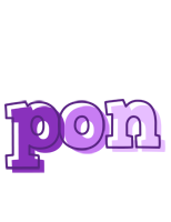 Pon sensual logo