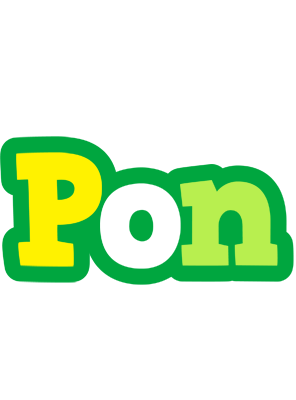 Pon soccer logo
