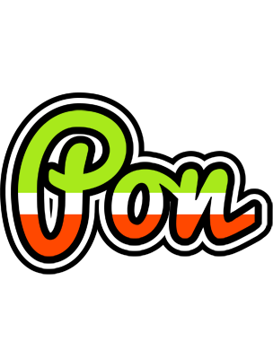 Pon superfun logo
