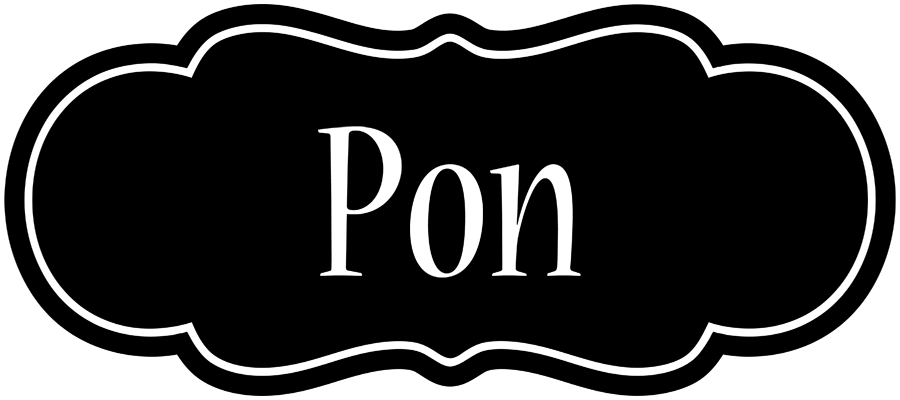 Pon welcome logo