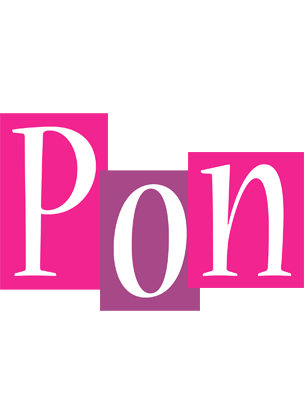 Pon whine logo